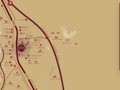 Bán căn hộ maison grand phú mỹ mặt tiền ql51, gần cảng cái mép 4