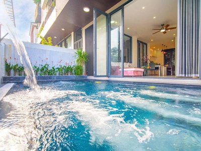 Cho thuê villa cao cấp 9 phòng ngủ có hồ bơi tại sơn trà, đà nẵng   vị trí vàng gần cầu thuận phước 4