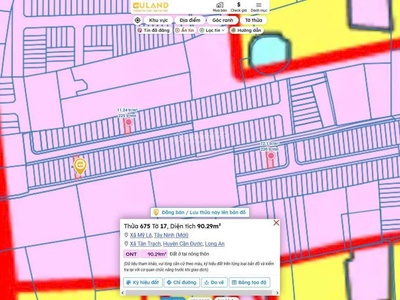 Chỉ 780 tr - 100 thổ - shr xây dựng tự do kdc nam phong dragon, tl 826, tân trạch, cần đước 4