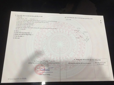 Cần bán lô đất giá rẻ tại Bàng La , Đồ Sơn chỉ hơn 700trieu 0