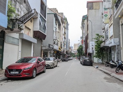 Mặt Phố Nguyễn Hy Quang Hoàng Cầu Mặt Tiền 9M 46.5 Tỷ Vỉa Hè Ô TÔ 2 Chiều 0
