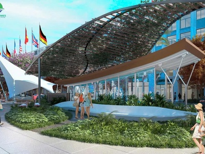 Phố đi bộ trung tâm TP Thái Nguyên 1