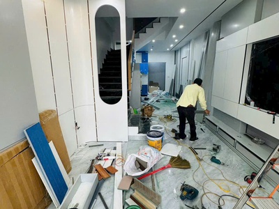 3,5 tỷ nhà 3 tầng ô tô đỗ cửa Trương Văn Lực, Hùng Vương, Hồng Bàng, Hải Phòng 3