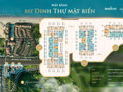Bán căn hộ ven biển 1PN - Newtown Diamond Đà Nẵng - Chỉ 3 tỷ 6