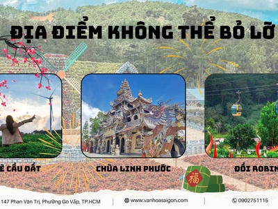 SGC Tourist - Đà Lạt 3N3D - Tết Âm lịch 2026 - Ưu đãi sốc 1