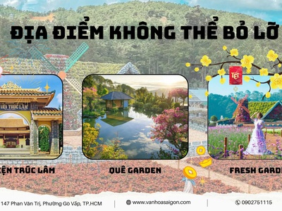SGC Tourist - Đà Lạt 3N3D - Tết Âm lịch 2026 - Ưu đãi sốc 3