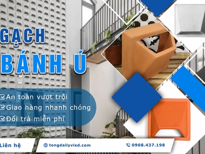 Khám phá gạch bánh ú xu hướng gạch bông gió nổi bật hiện nay 1