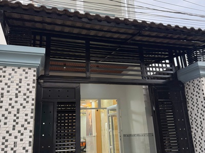 Nhà mới nhà đẹp đón Tết đây ạ, 1 lầu 4mx16m đường ô tô thới tam thôn 13 q12 0