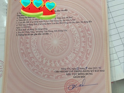 Chính chủ bán lô đất đẹp phú châu, đông hưng 3