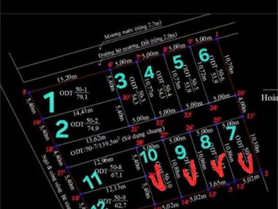 Giá quanh 1 tỷ  4 lô đất hiếm trung nghĩa 2   nam đồ sơn  đường nhựa 5m  phù hợp đầu tư giữ tiền 0