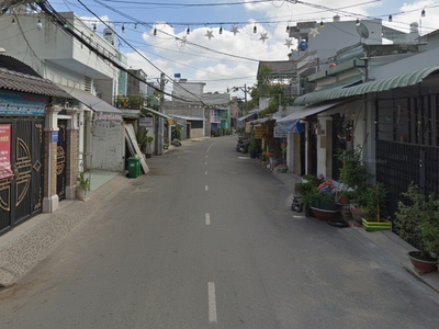 H1938  nhà mặt tiền hiệp thành 45 q12, shr, vuông, 4x20m, 6.x tỷ 1