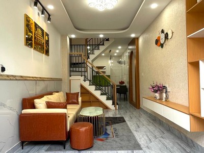Nhà đẹp đón tết tân sơn tân bình - tặng nội thất như hình - ngang 3.5mx11m dt35m2 2 tầng giá 3 tỷ 1