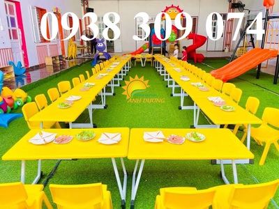 Bàn nhựa mầm non, ghế nhựa mầm non, bàn ghế nhà trẻ 5