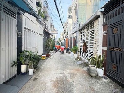 Bán nhà 2 mặt tiền hẻm trước sau - dt 4 12    khu tây thạnh  giá nhỉnh 6 tỷ 0