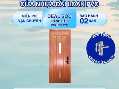 Cửa nhựa Đài Loan PVC: Giải pháp tối ưu cho không gian nội thất hiện đại 1