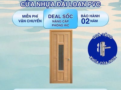 Cửa nhựa Đài Loan PVC: Giải pháp tối ưu cho không gian nội thất hiện đại 2