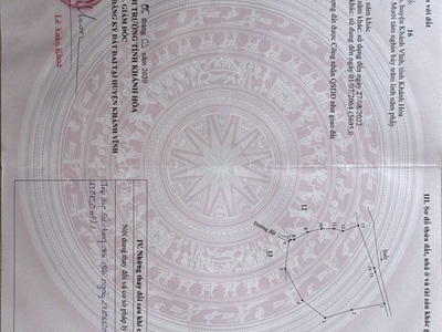 Chính chủ bán đất khánh nam , khánh vĩnh , khánh hòa 1