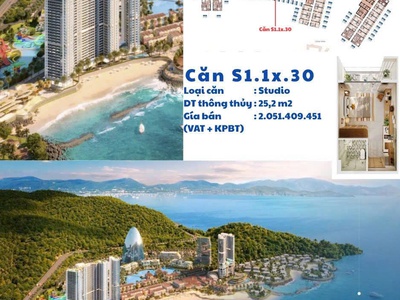 Studio view biển   sanhome libera nha trang - suất ngoại giao hiếm 2