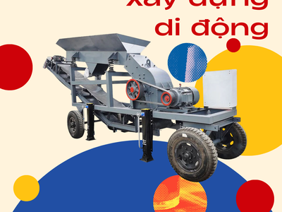 Dây chuyền nghiền trạc thải, xà bần di động 0