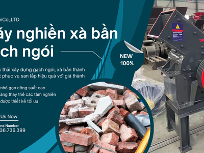 Máy nghiền trạc thải thành cát san lấp 1