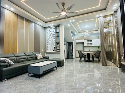 Căn nhà 3 tầng độc lập ngay mặt đường máng nước, Văn Cú , An Đồng, An Dương, Hp 1