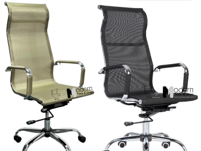 Ghế lưới làm việc có tựa đầu liền thân CM4544-M tại HCM 3