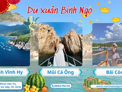 Tour Tết Âm 2026 Bình Hưng Vĩnh Hy 2N2Đ - SGC Tourist 0