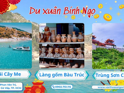 Tour Tết Âm 2026 Bình Hưng Vĩnh Hy 2N2Đ - SGC Tourist 1