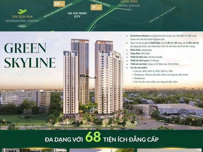 Green skyline   Căn hộ đã cất nóc, kết nối liên vùng. 2
