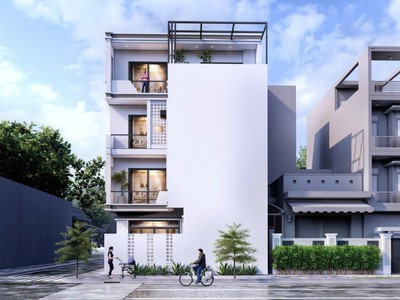 Thượng thanh   long biên  nhà đẹp 65m    mặt tiền 6.9m   full hoàn thiện cao cấp 4