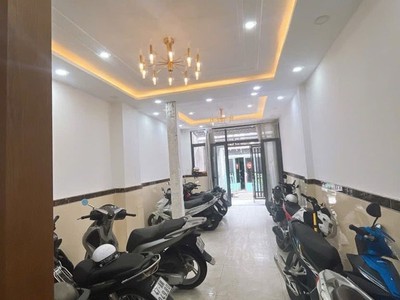 Bán nhà 3 tầng đường số 2 gò vấp 108m2, xh đậu cửa giá 6tỷ65 tn15triệu 0