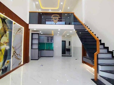 Gần chợ hiệp thành   hxh   nhà trệt lửng mới tinh 56m    hiệp thành 13, quận 12. 1