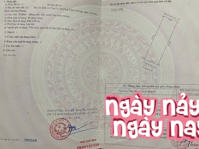 Bán đất tái định cư trại lẻ - 78m - mt 4.8m - giá 3.5 tỉ - rẻ vô địch 3