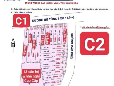 Bán đất trung tâm xã bắc khánh vĩnh   vị trí tài lộc 4