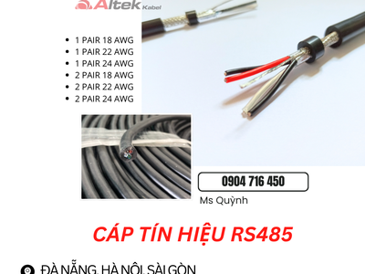 Cáp solar RS485 18awg Altek Kabel Đà Nẵng, Sài Gòn, Hà Nội 2