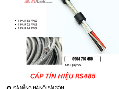 Cáp solar RS485 18awg Altek Kabel Đà Nẵng, Sài Gòn, Hà Nội 1