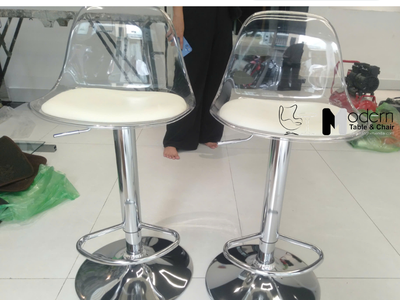 Ghế quầy bar tăng giảm trong suốt CB2201-PC tại HCM 0
