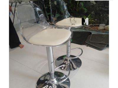 Ghế quầy bar tăng giảm trong suốt CB2201-PC tại HCM 1