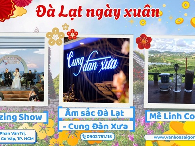 Tour Tết Âm 2026 - Đà Lạt 4N3Đ- SGC Tourist 0