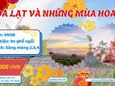 Tour Tết Âm 2026 - Đà Lạt 4N3Đ- SGC Tourist 3