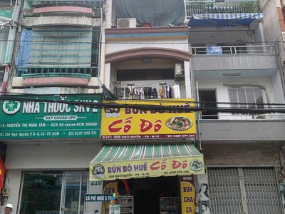 Mặt tiền kinh doanh ngô quyền quận 10 chưa qua đầu tư 45m-2tầng chỉ 15ty8 tl 0