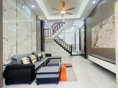 H1956  nhà lê văn khương q12, shr, vuông, hxh, 4.1x16m, 4.x tỷ 1