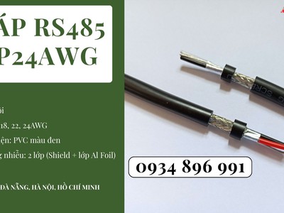 Cáp Tín Hiệu Rs485 1 Pair 18 Awg Quảng Nam, Quảng Bình, Quảng Ngãi 2