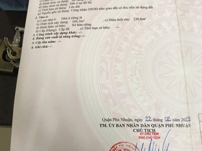 243/28 phan đình phùng p 15 phú nhuận  chính chủ bán 166m 15.9 tỉ 4