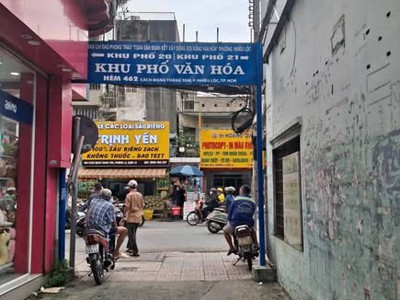 Nhà đường cách mạng tháng tám phường 11 quận 3 cũ. 0