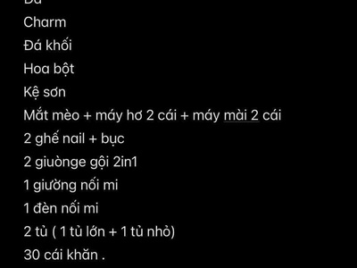 Sang tiệm nail   mi gội đầu dưỡng sinh quận 12 3