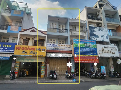 Cho thuê nhà mặt tiền trương vĩnh ký q.tân phú 80m , 2lầu - cạnh ngã tư - 22triệu 4