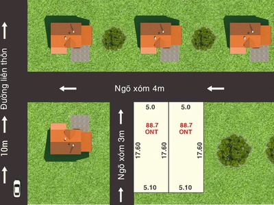 Cơ hội sở hữu đất đẹp giá tốt tại xuân mai 2