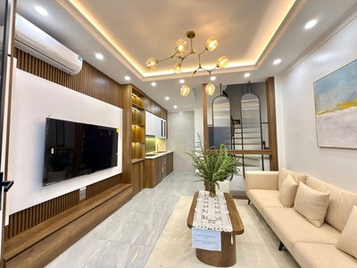 Bán nhà mới- đẹp full nội thất - ô tô đỗ cửa ngọc thụy 32m2 x 5 tầng 9.5 tỷ long biên hà nội. 1