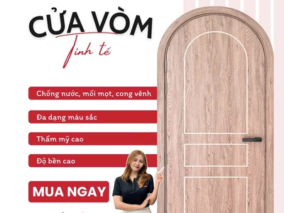 Cửa vòm cong: Xu hướng thiết kế sang trọng và bí quyết lựa chọn tối ưu cho không gian 2